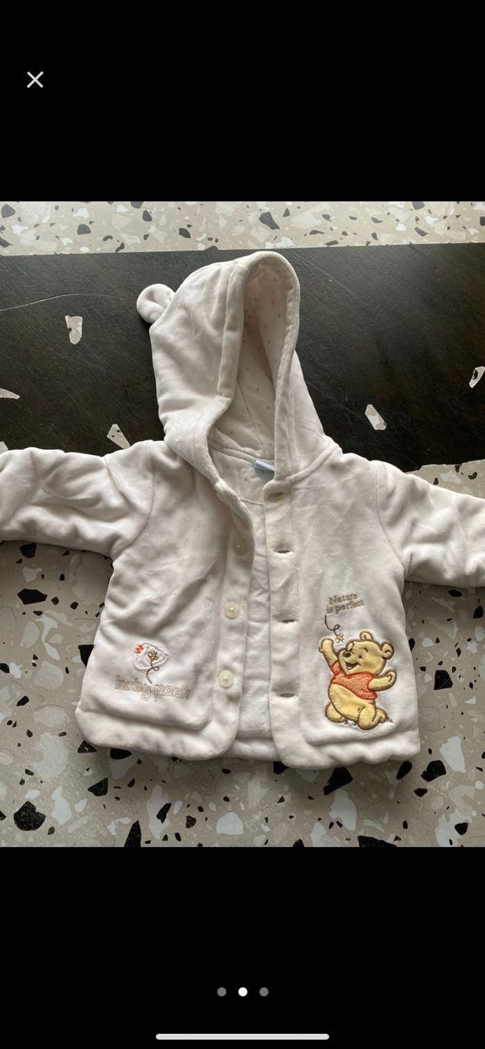 Gilet très chaud Winnie l’ourson 0/1mois