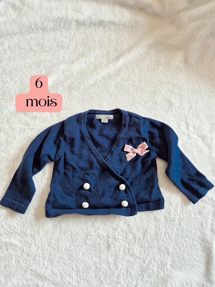 Gilet marine 6 mois
Mes petits cailloux