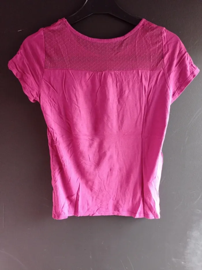 T-shirt violet - photo numéro 2