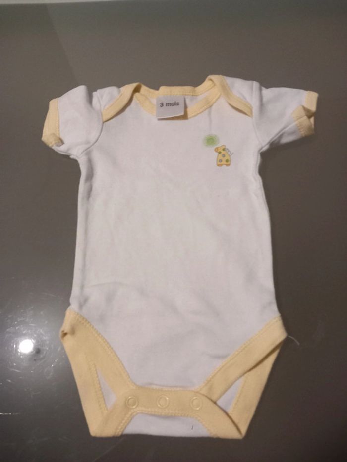 Lot de 5 body courte manche