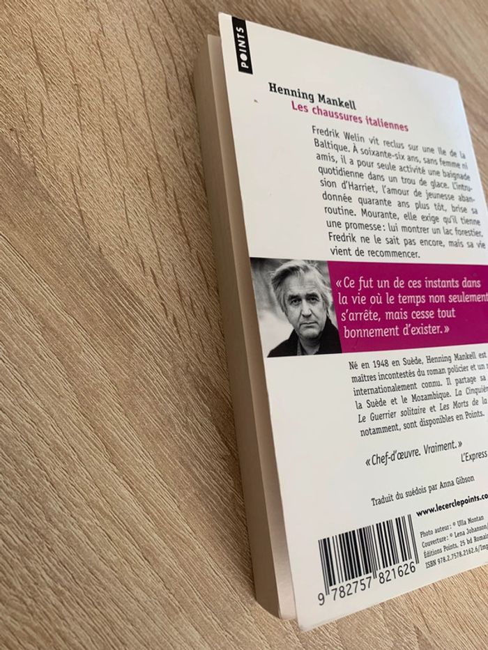 Livre henning mankell les chaussures italiennes - photo numéro 4