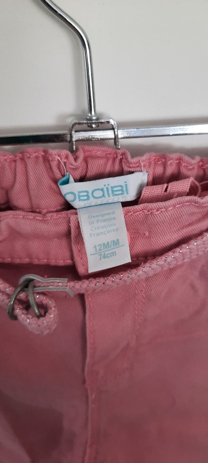Pantalon rose 12mois - photo numéro 4