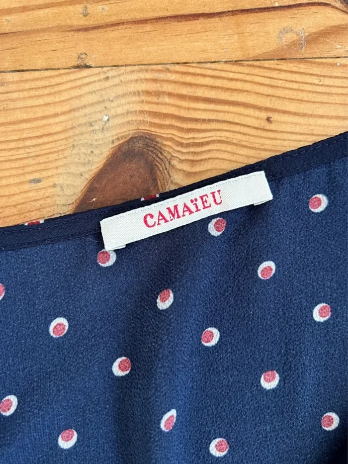 Chemisier fluide à motifs - photo numéro 3