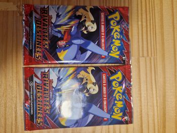 2 booster Rivalité Destinée pokémon 