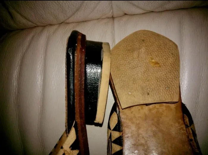 Babouches tt cuir 38 - photo numéro 5