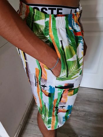 Bermuda de bain vintage homme