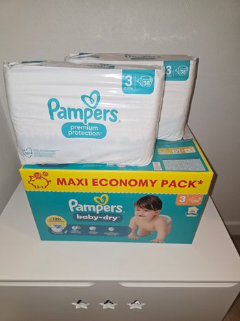 Pampers 212 couches