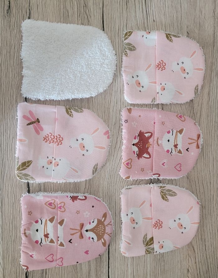 Gant de toilette bebe debarbouillette - photo numéro 2