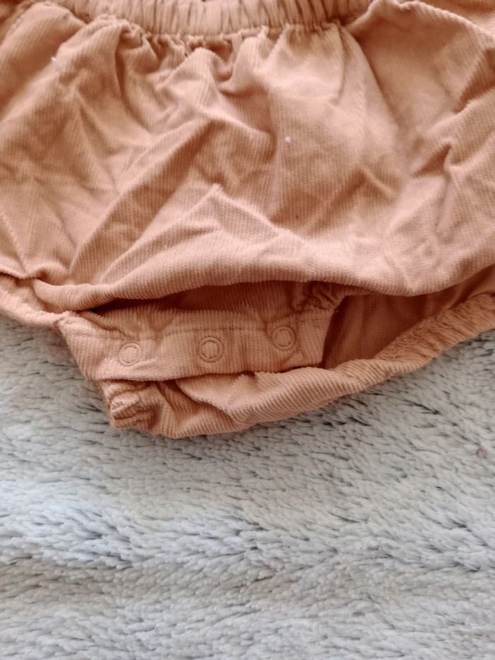 Ensemble fille 12mois short et haut c46 - photo numéro 6