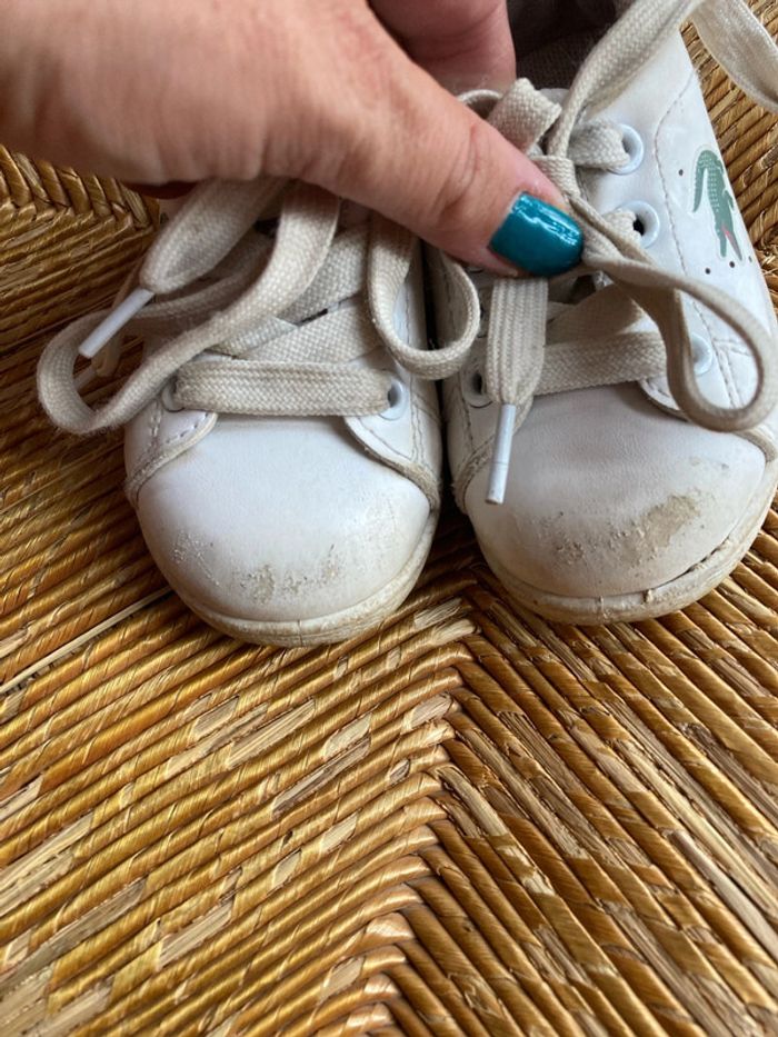 Basket blanche Lacoste - photo numéro 2