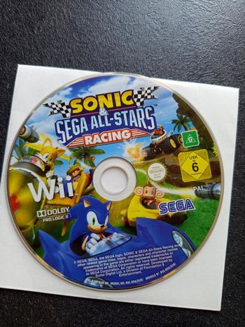 Nintendo - Wii - Sonic all-stars racing