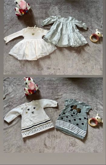 Lot robes taille 1-6mois