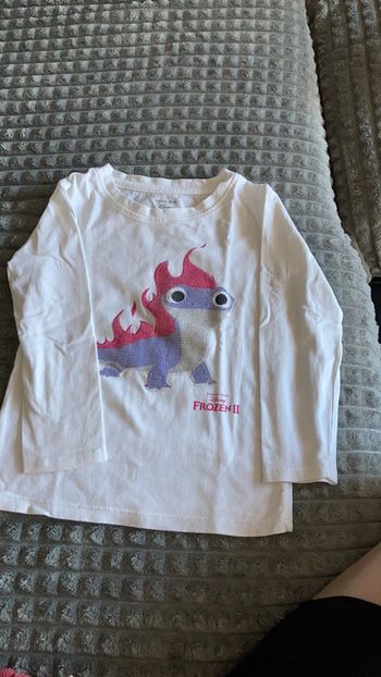 T-shirt manches longues fille Reine des neiges