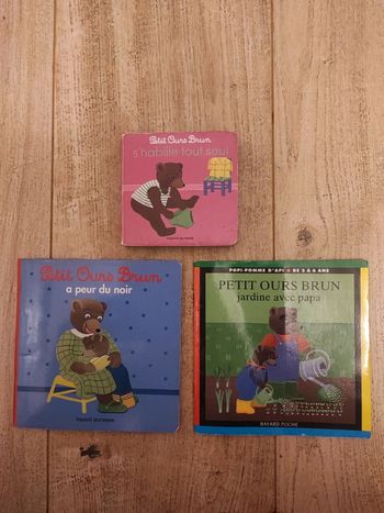 Lot de livres Petit ours brun à 3€