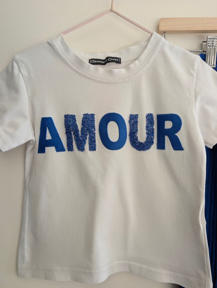 Ensemble tee-shirt manches courtes et pantalon fluide taille 4 ans fille squared & cubed - photo numéro 2