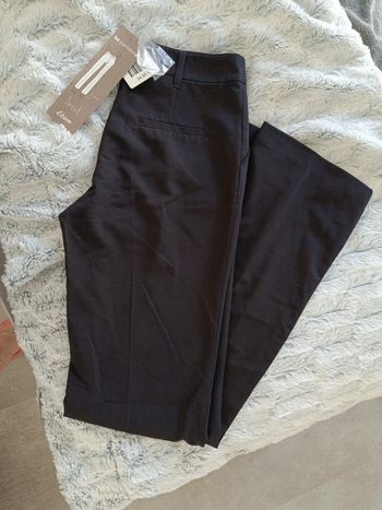 Pantalon droit noir Etam neuf 36