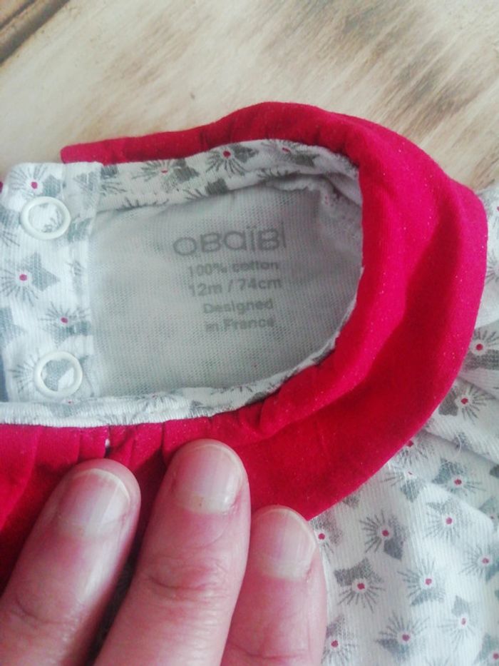 Tee-shirt ML 12mois - photo numéro 3