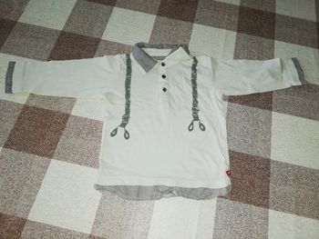 Polo 24 mois fausses bretelles