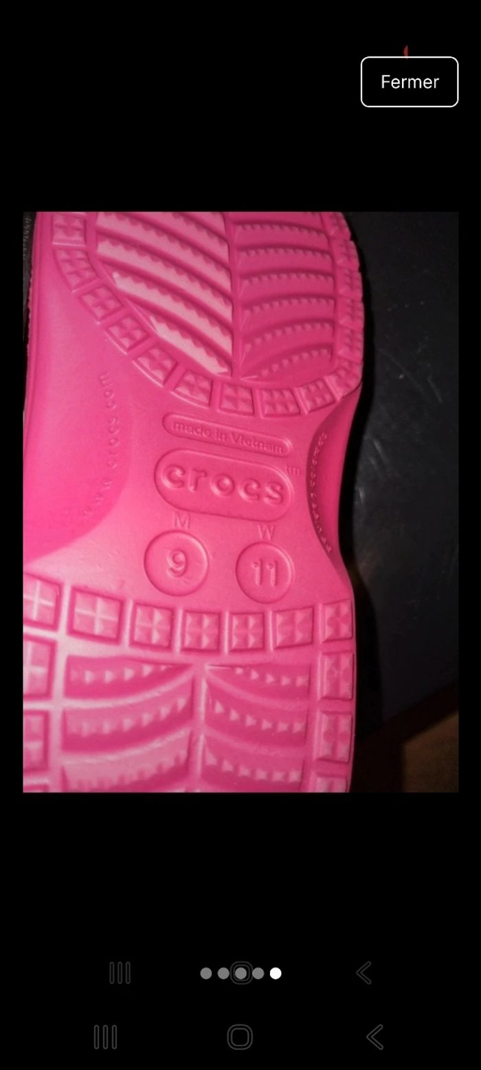 CROCS taille 42 / 43 🎁 NEUF - photo numéro 5