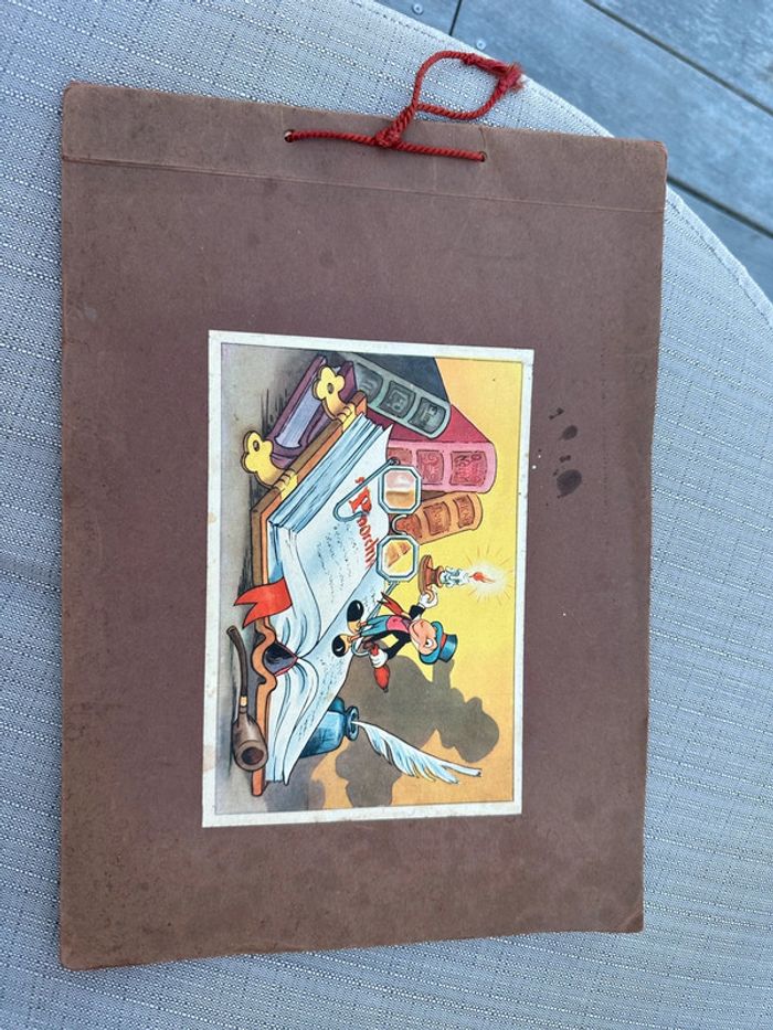 Album ancien complet vignettes images de Beukelaer Disney Pinocchio Gepetto stickers (Panini)