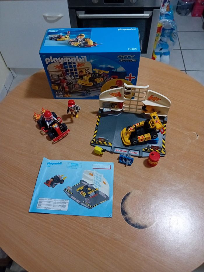 Playmobil City Action 6869 Atelier karting - photo numéro 2