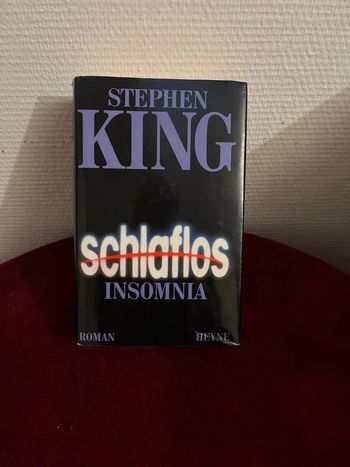 Livre allemand Stephen King Schlaflos Insomnia
