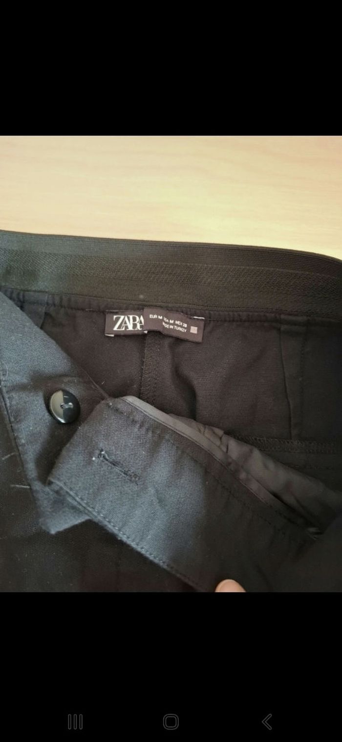 Pantalon tailleur Noir Zara - photo numéro 3