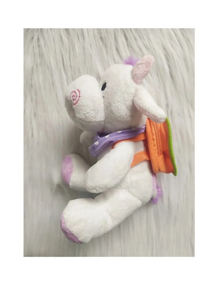 Peluche vache avec sac à dos - photo numéro 3