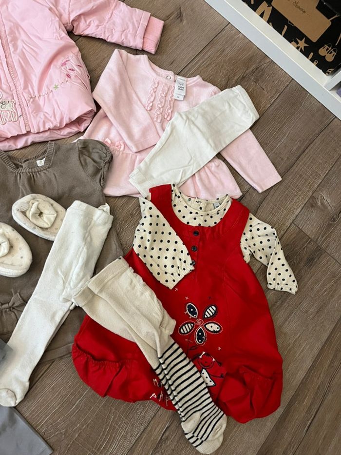 Lot 6m fille mi saison / hiver - photo numéro 4