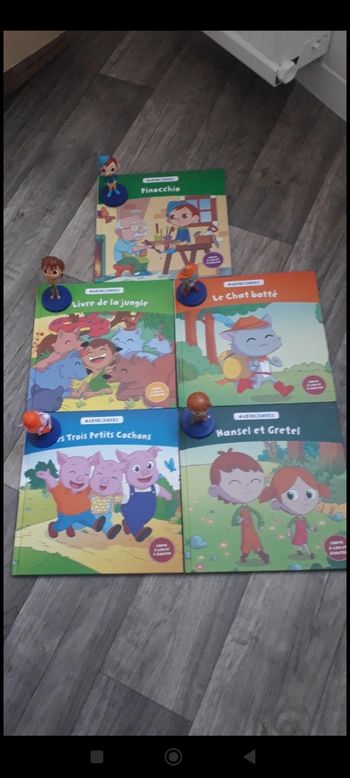 Lot de 5 histoires audicontes
