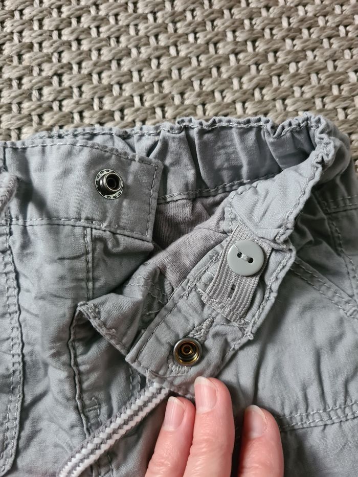 Lot de 2 Pantalons gris - 6 mois - photo numéro 6