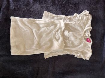 Duo t-shirt blanc taille 3 mois