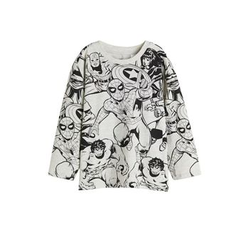 💚 Tee-shirt ML 2/4 ans Spiderman H&M #emyfleury_4ansgarçon