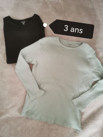 T shirt manche longue 3 ans