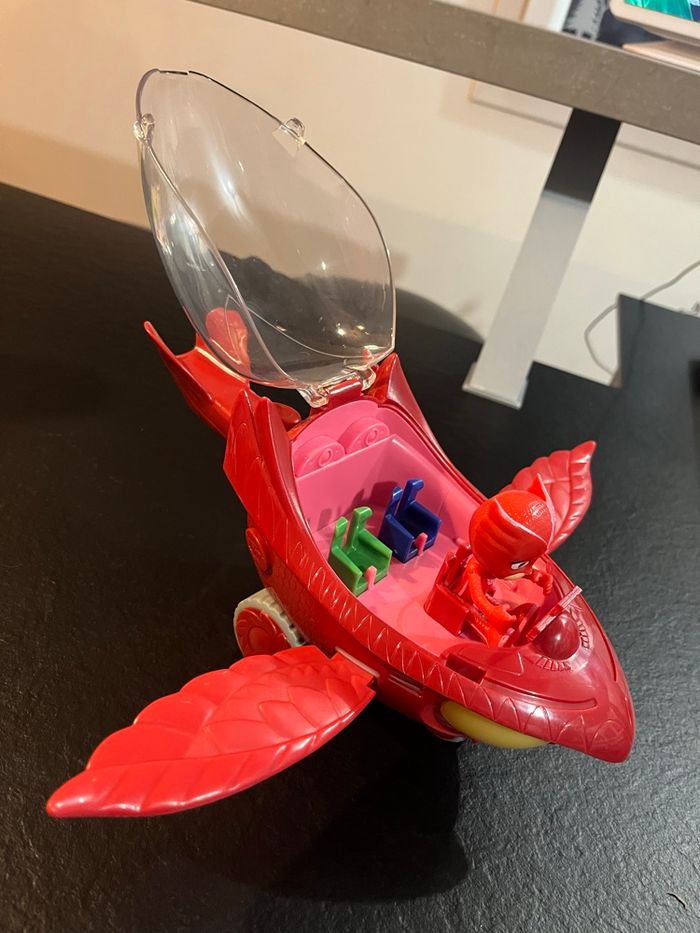 Véhicule Pyjamasques + figurine Bibou - photo numéro 5