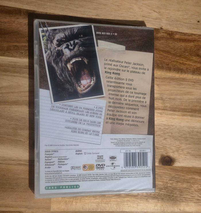 Dvd King Kong le journal de bord Sous Bleaster édition Collector's - photo numéro 2