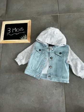 Veste en jean 3 mois