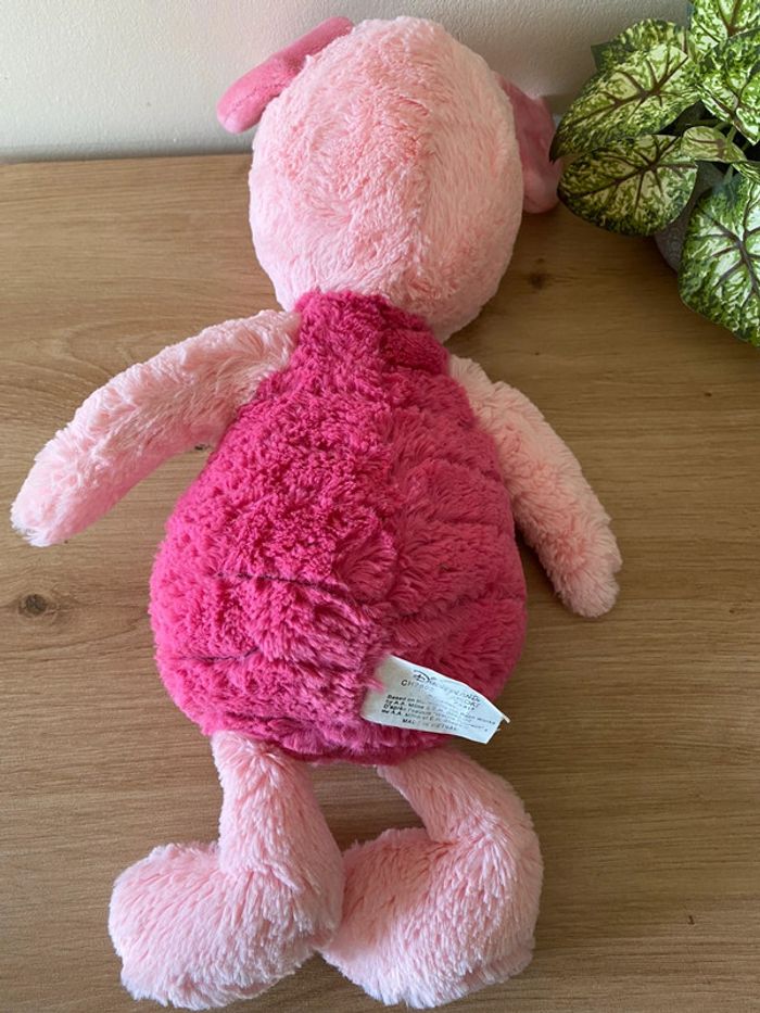 Doudou peluche cochon rose porcinet Disneyland - photo numéro 3