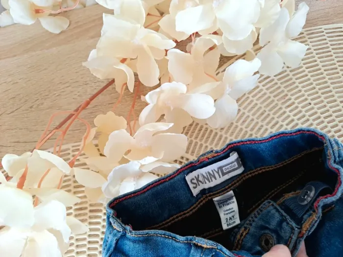 Jeans skinny, taille 2 ans, marque okaidi - photo numéro 3
