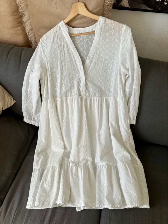 Robe broderies anglaise babydoll