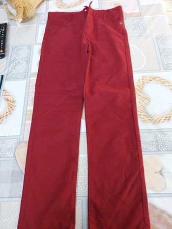 Pantalon garçon 9 ans vert baudet très bon état