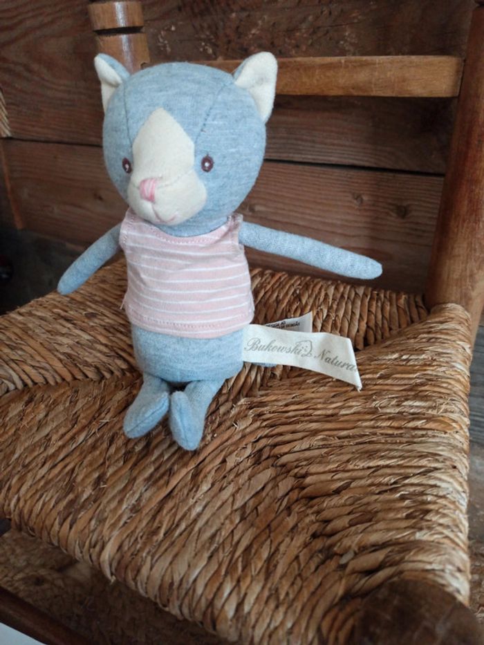 Peluche chat Bukowski tbe - photo numéro 3