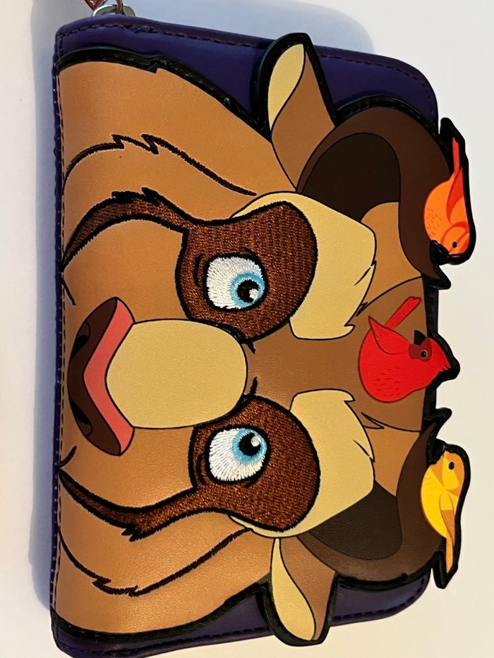 Portefeuille Loungefly Disney la bête aux oiseaux - photo numéro 3