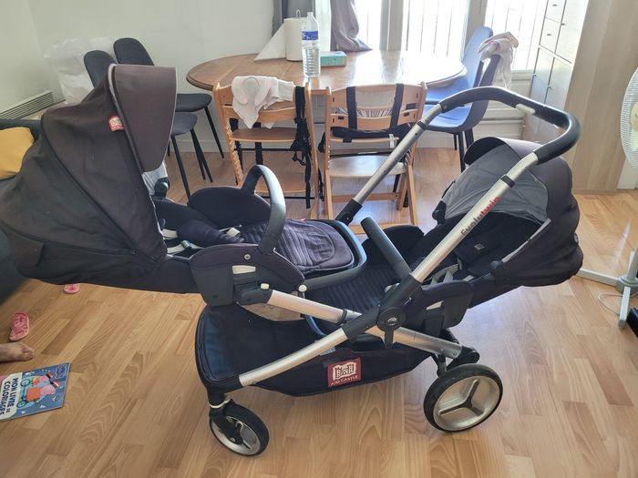 Pousette double Redcastle Evolutwin - photo numéro 2