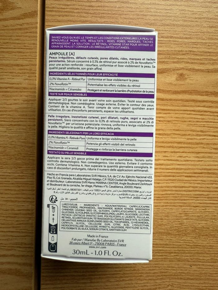 Svr ampoule lift - photo numéro 3