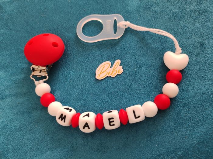 Attache tétine personnalisée - photo numéro 5