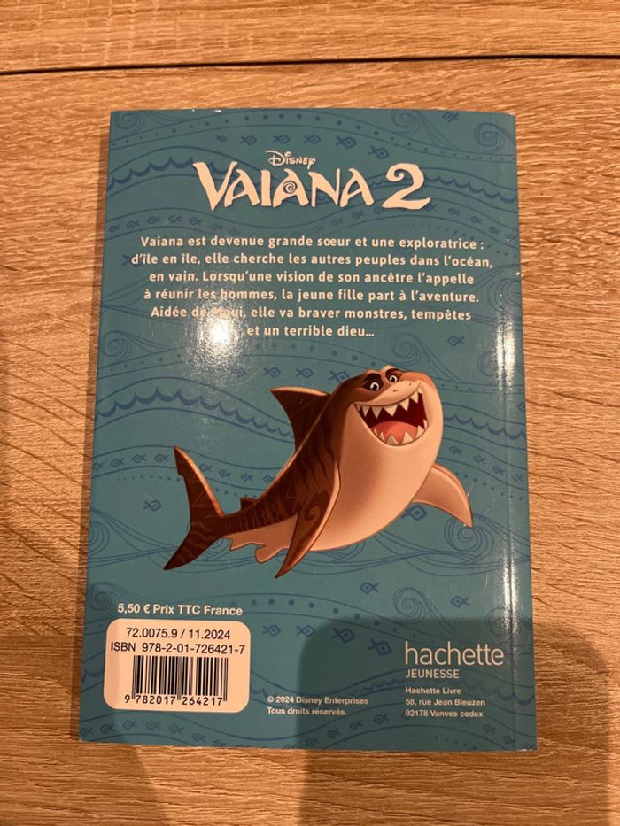 Livre l’histoire du film Vaiana 2 neuf - photo numéro 2