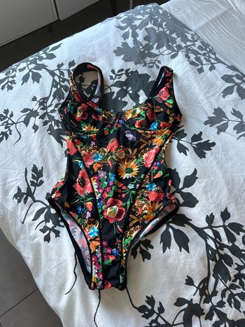Maillot de bain 38 lagon bleu