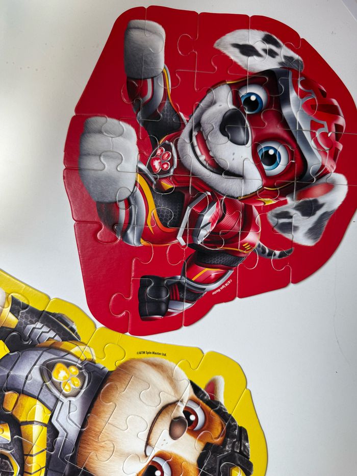 Lot puzzle paw patrol - photo numéro 8