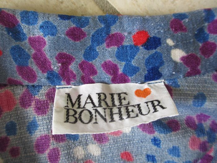 Robe manches longues ou ¾ femme Marie Bonheur – Taille 44 - photo numéro 6